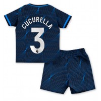 Chelsea Marc Cucurella #3 Replica Away Minikit 2023-24 Short Sleeve (+ pants)